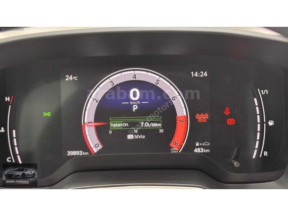 ATAK MOTORS'DAN 2023 TOYOTA COROLLA 1,5 VİSİON PLUS 40.000 KM'DE