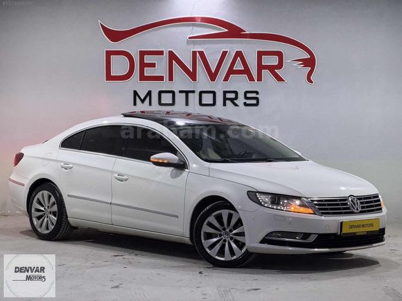 Denvar Motors"WV CC 1.4TSİ CAM TAVAN + LED FAR TAKAS+KART