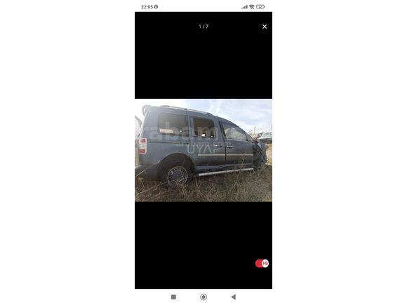 Galeriden Volkswagen Caddy 1.9 TDI Kombi 2005 Model Uşak