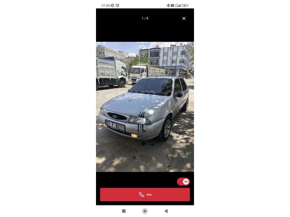 Sahibinden Ford Fiesta 1.25 Flair 1998 Model