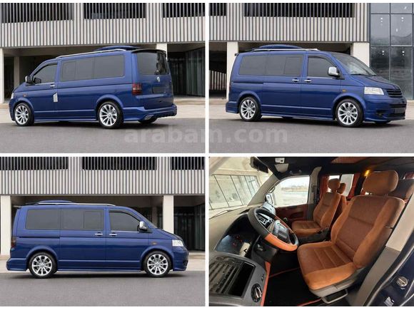 Sahibinden Volkswagen MultiVan 2.5 TDI 2004 Model  360.000 km Mavi