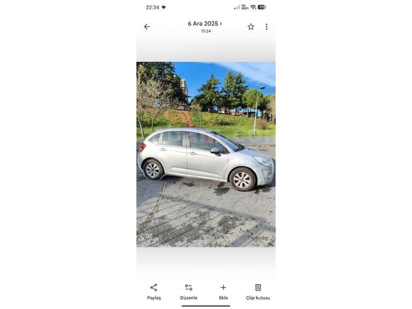 Sahibinden Citroen C3 1.4 VTi Confort 2012 Model