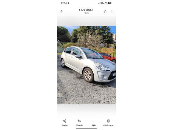 Sahibinden Citroen C3 1.4 VTi Confort 2012 Model