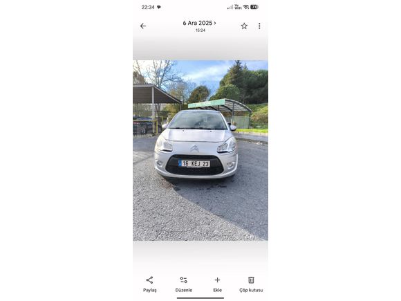 Sahibinden Citroen C3 1.4 VTi Confort 2012 Model