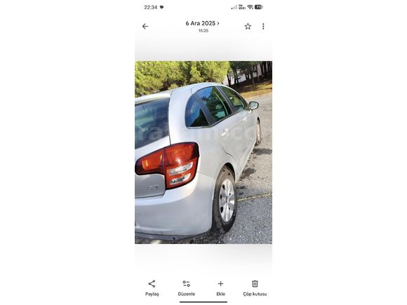 Sahibinden Citroen C3 1.4 VTi Confort 2012 Model