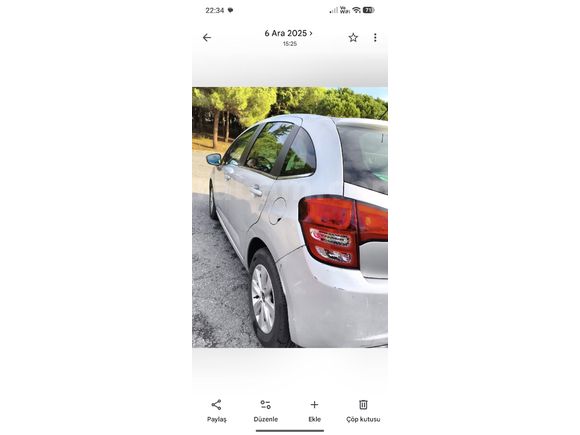 Sahibinden Citroen C3 1.4 VTi Confort 2012 Model