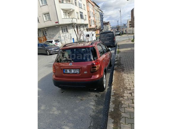 Sahibinden Fiat Sedici 1.6 4X2 Dynamic 2007 Model  246.000 km Kırmızı