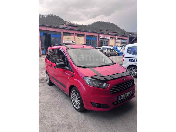 Sahibinden Ford Tourneo Courier 1.5 TDCi Trend 2016 Model  263000 km Kırmızı