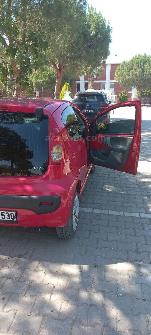 Sahibinden Peugeot 107 1.0 Trendy 2007 Model İzmir 153.000 km Kırmızı 2