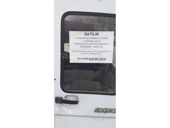 Sahibinden Renault Express 1.4 1997 Model Ankara