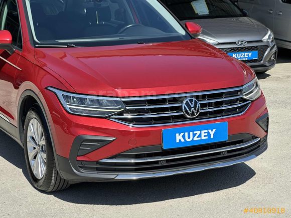 BOYASIZ!! 2021 TİGUAN 1.5 TSİ 150 ACT LİFE DSG KATLANIR AYNA VS