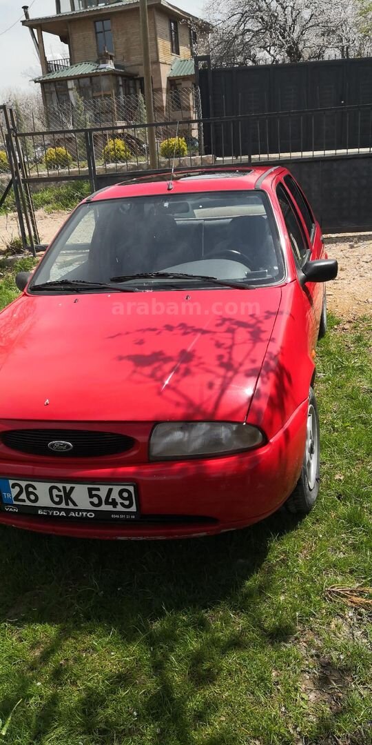 Sahibinden Ford Fiesta 1.25 Flair 1999 Model Van 194.000 km Kırmızı 3
