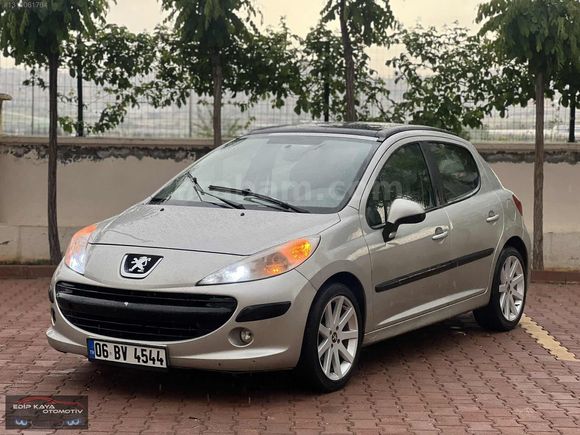 207 1.6 FELİNE CAM TAVAN 190KM TAVAN KAPUT BAGAJ BOYASIZ RC !