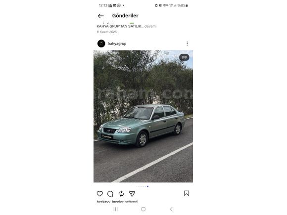 Sahibinden Hyundai Accent 1.3 Admire 2004 Model