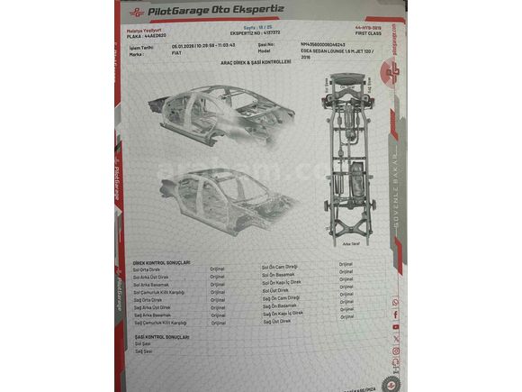 Sahibinden Fiat Egea 1.6 Multijet Lounge 2016 Model 