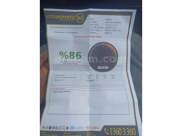 Sahibinden Renault Fluence 1.5 dCi Privilege 2012 Model