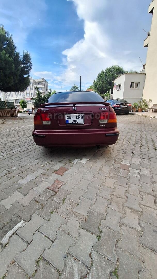 Sahibinden Honda Civic 1.6 i ES 1998 Model İzmir 416.500 km Bordo 6