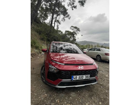 Sahibinden Hyundai Bayon 1.0 T-GDI Style 2024 Model  14.500 km Kırmızı