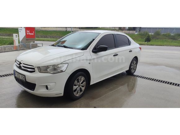 Sahibinden Citroen C-Elysée 1.6 HDi Attraction 2016 Model  185500km Beyaz