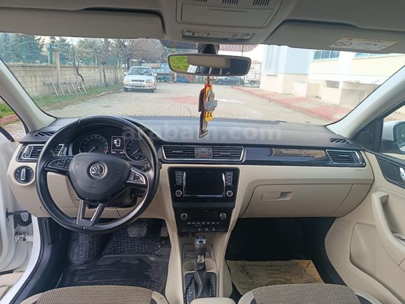 Sahibinden Skoda Rapid 1.4 TDI GreenTec Spaceback Style 2016 Model Beyaz