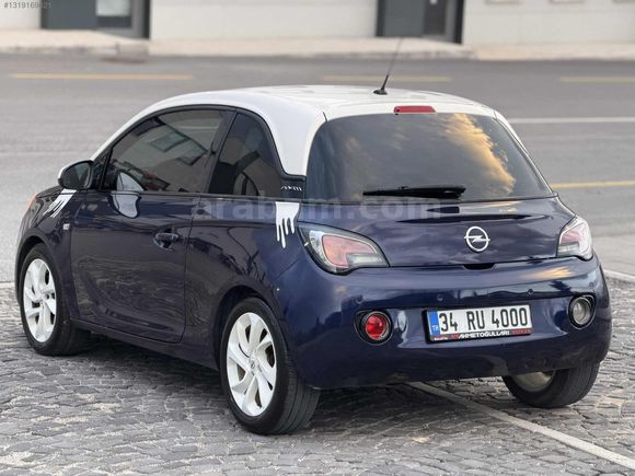 2015 MODEL OPEL ADAM 1.2 180 BİNDE YILDIZ TAVAN ÇOK TEMİZ !