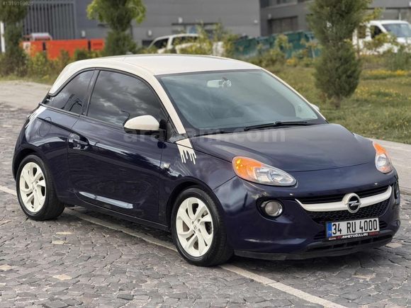 2015 MODEL OPEL ADAM 1.2 180 BİNDE YILDIZ TAVAN ÇOK TEMİZ !