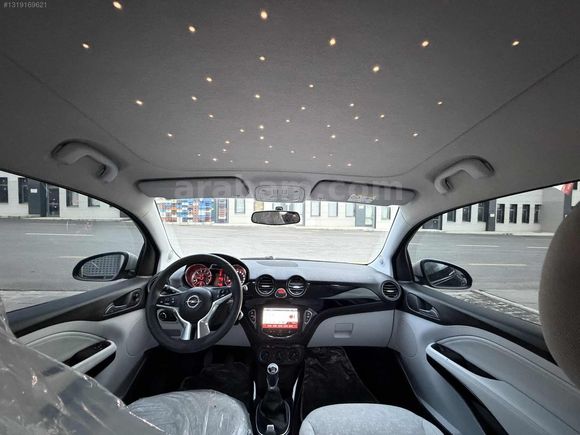 2015 MODEL OPEL ADAM 1.2 180 BİNDE YILDIZ TAVAN ÇOK TEMİZ !