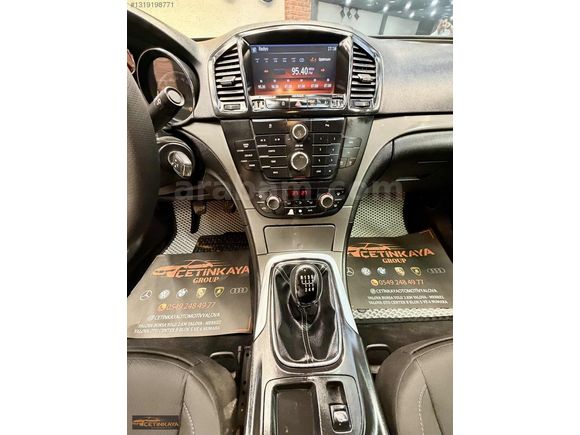 ÇETİNKAYA'dan OPEL İNSİGNİA 1.6T EDİTİON ELEGANCE 2009+LPG