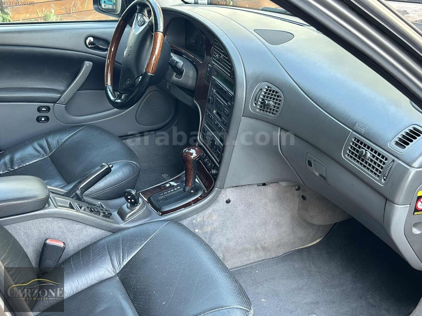Galeriden Saab 9-3 2.0 TS Aero 2001 Model İstanbul 218.000 km Gri 3
