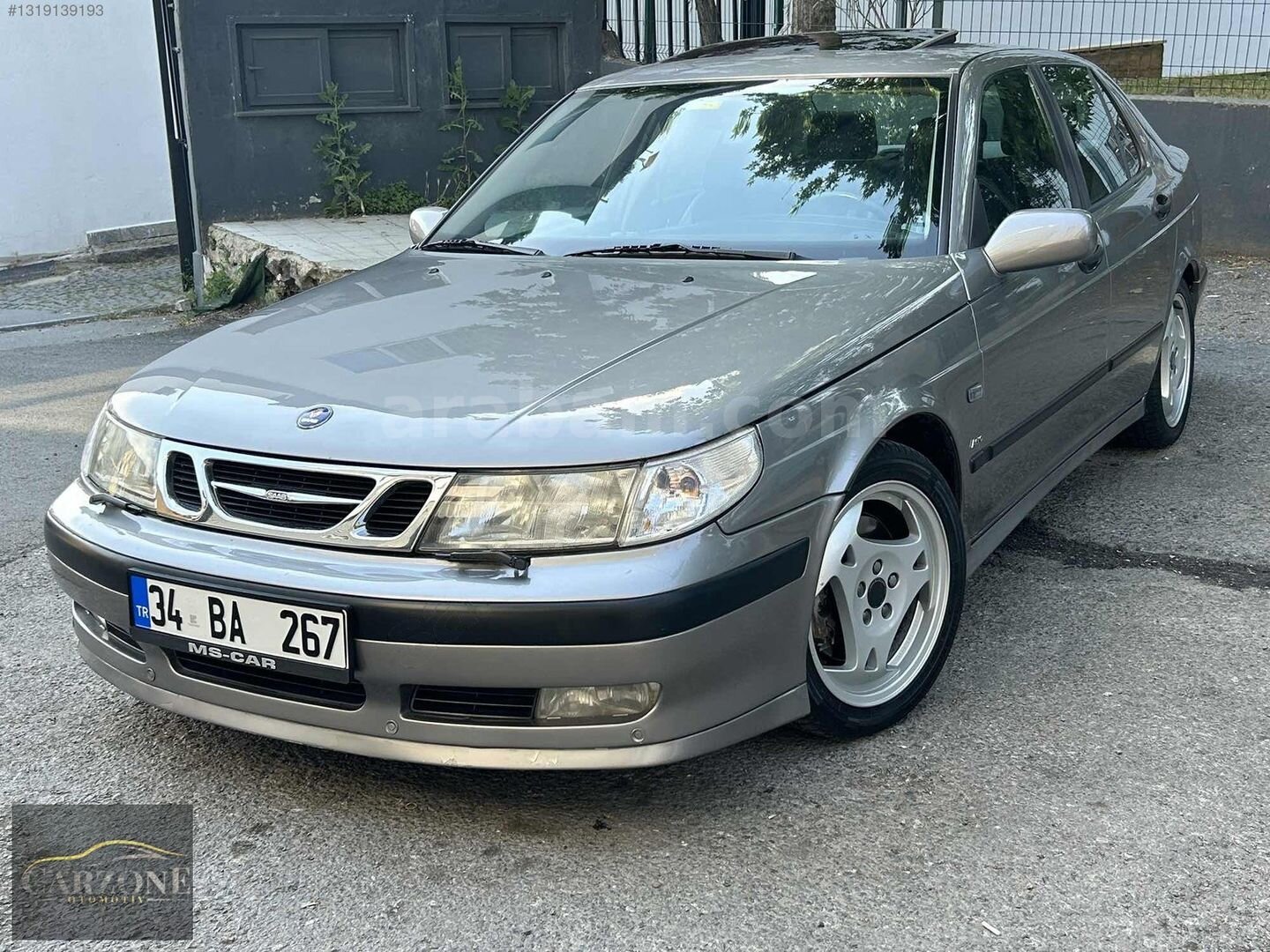 Galeriden Saab 9-3 2.0 TS Aero 2001 Model İstanbul 218.000 km Gri 5