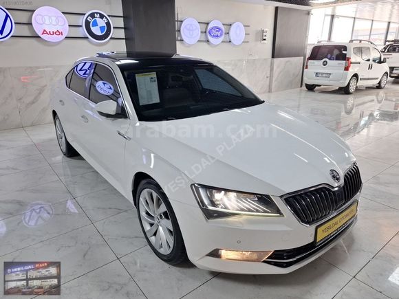 NOKTA ÇİZİKSİZ SUPER B PRESTİGE 2016 1.6 TDİ DSG 98.000 KM SKODA