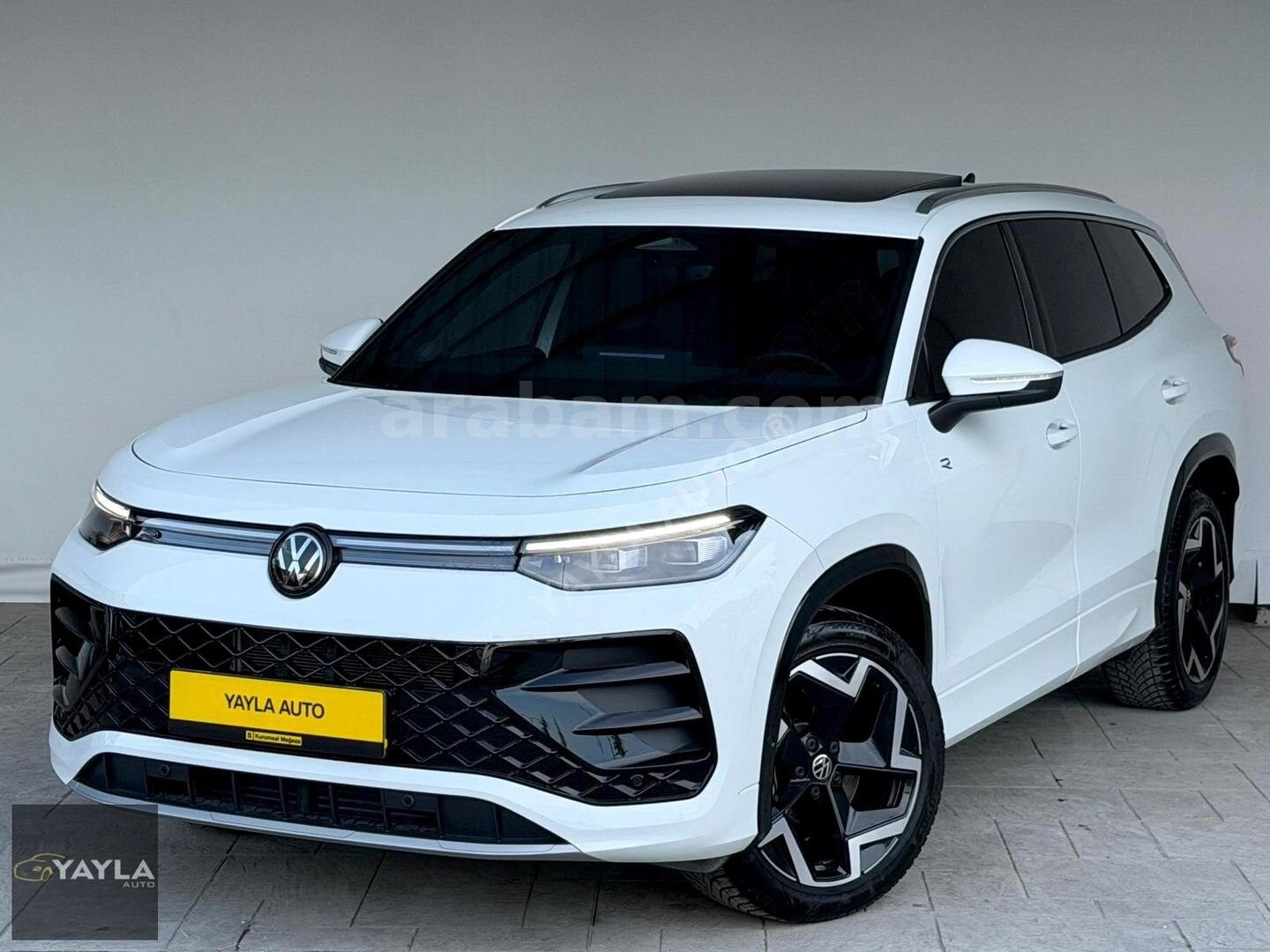Galeriden Volkswagen Tayron 1.5 e-TSI R Line 2025 Model Ordu 9.000 km Beyaz 3