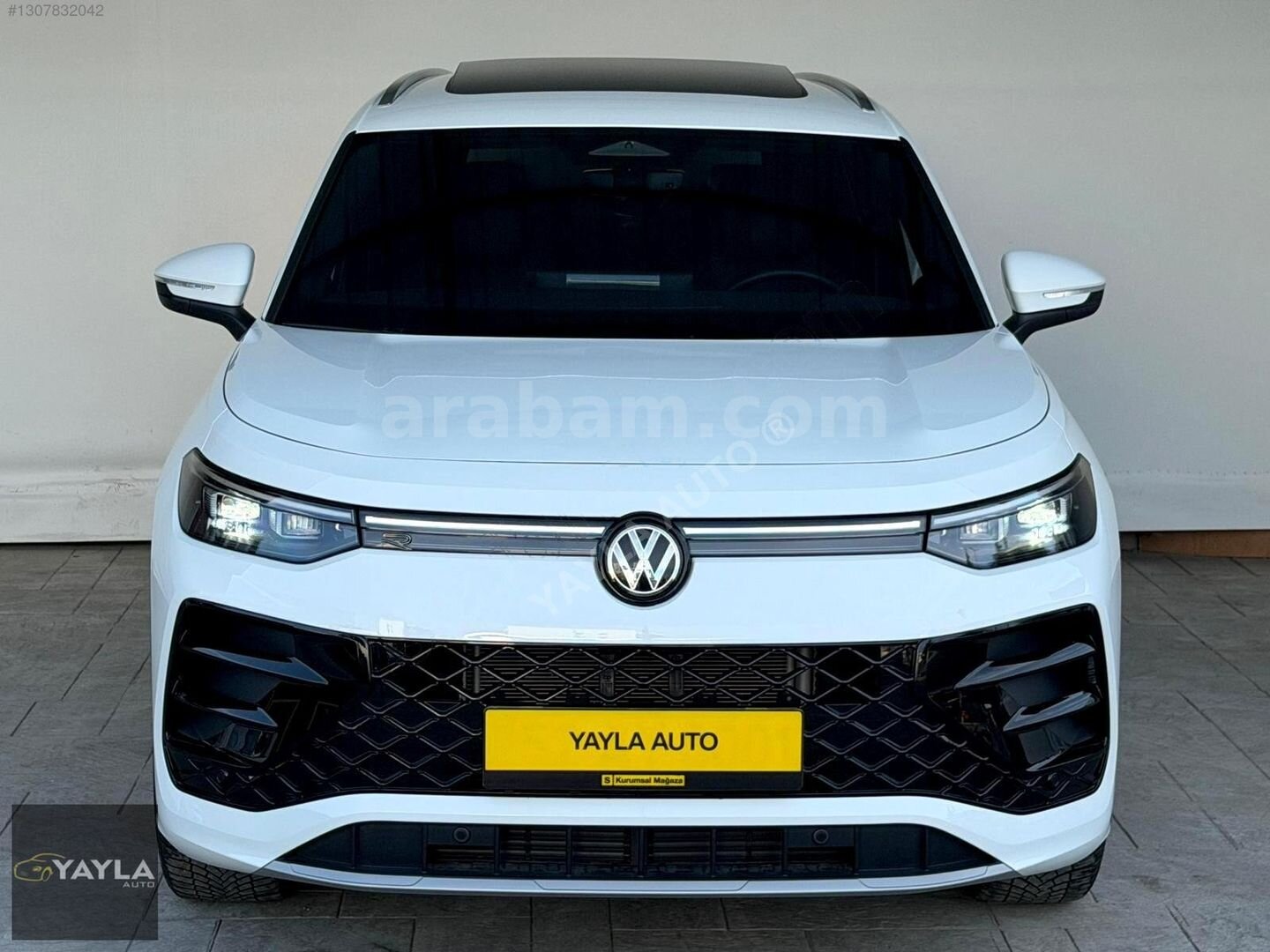 Galeriden Volkswagen Tayron 1.5 e-TSI R Line 2025 Model Ordu 9.000 km Beyaz 2