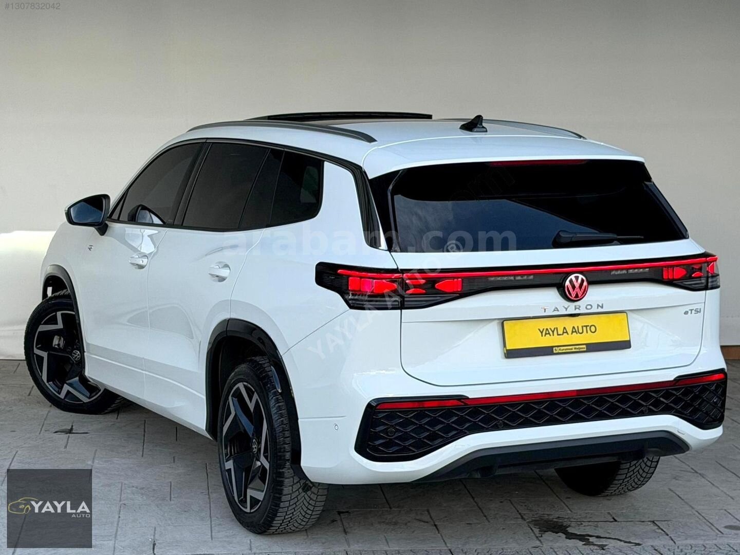 Galeriden Volkswagen Tayron 1.5 e-TSI R Line 2025 Model Ordu 9.000 km Beyaz 6
