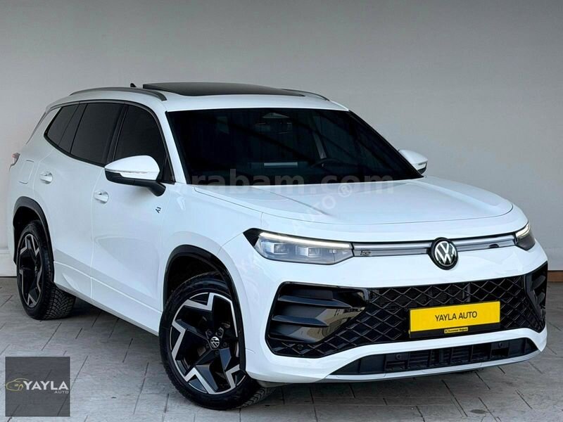 Galeriden Volkswagen Tayron 1.5 e-TSI R Line 2025 Model Ordu 9.000 km Beyaz