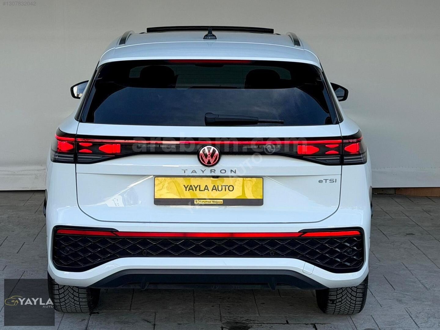 Galeriden Volkswagen Tayron 1.5 e-TSI R Line 2025 Model Ordu 9.000 km Beyaz 7