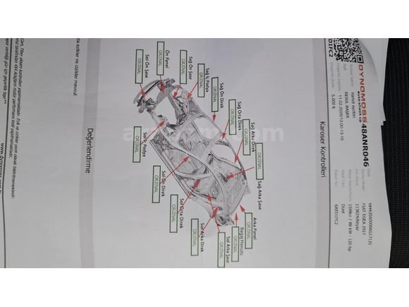 Öğretmenden Temiz  Egea Hatcback 116.000 km