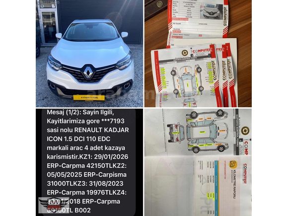 KADJAR 1.5 DCİ İCON OTOMATİK