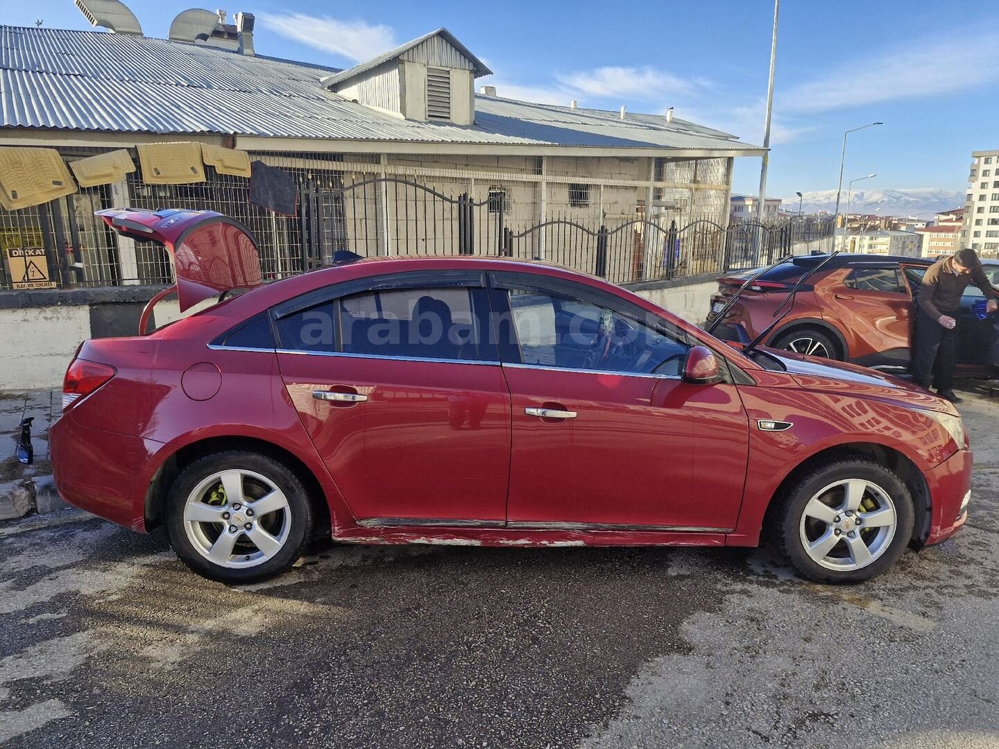 Sahibinden Chevrolet Cruze 1.6 2010 Model Erzurum 175.000 km Bordo 7