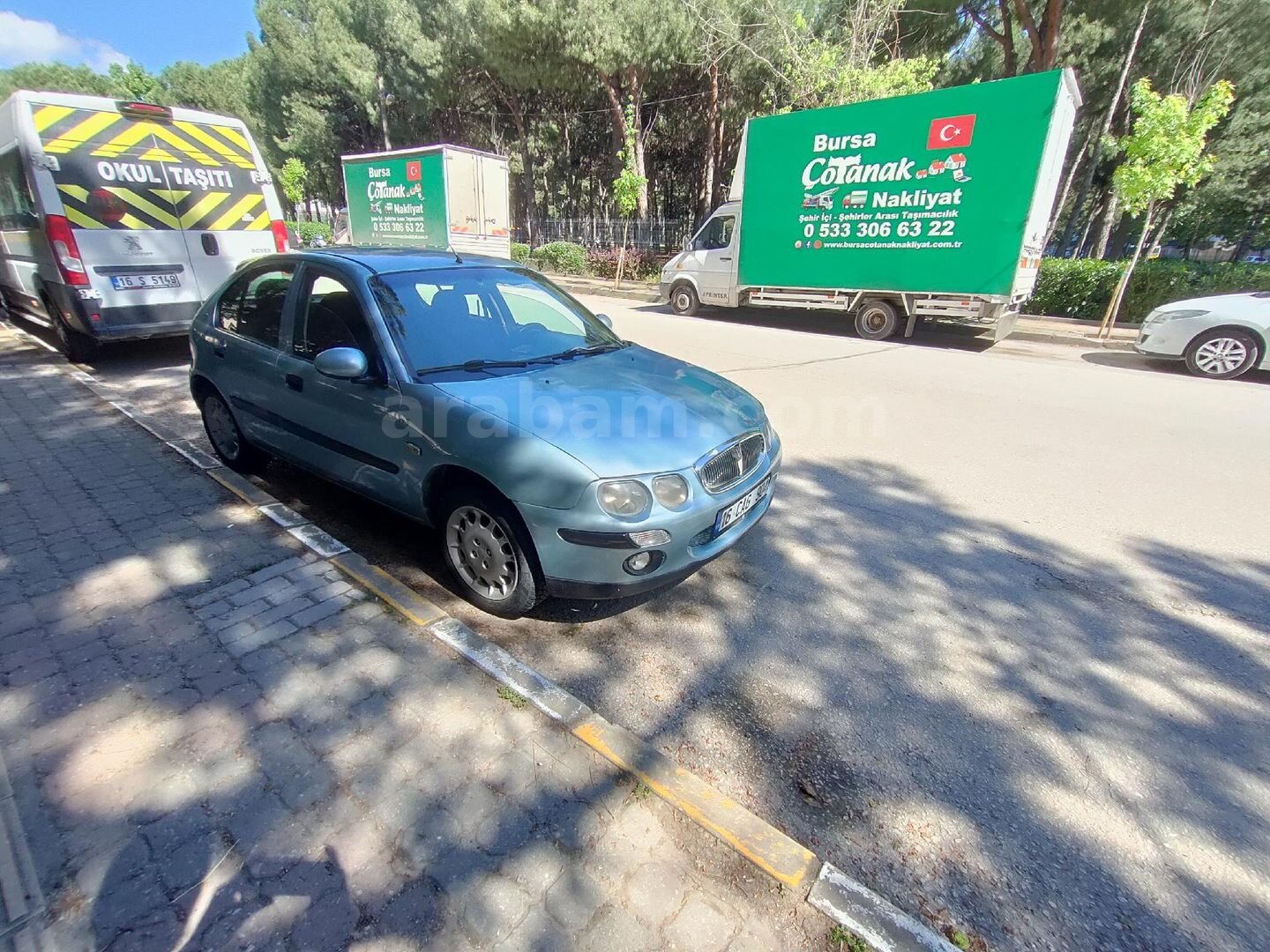Sahibinden Rover 25 1.6 Club 2001 Model Bursa 290.000 km Mavi (metalik) 1