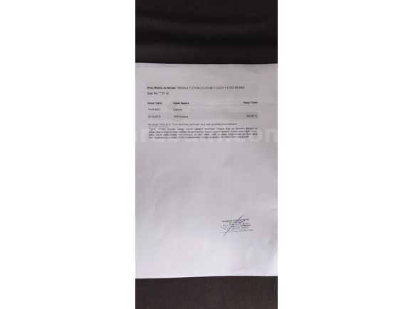 Sahibinden Renault Clio 1.5 dCi Touch 2017 Model