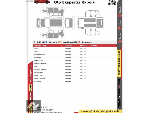 HATASIZ DEĞİŞENSİZ OPEL COMBO