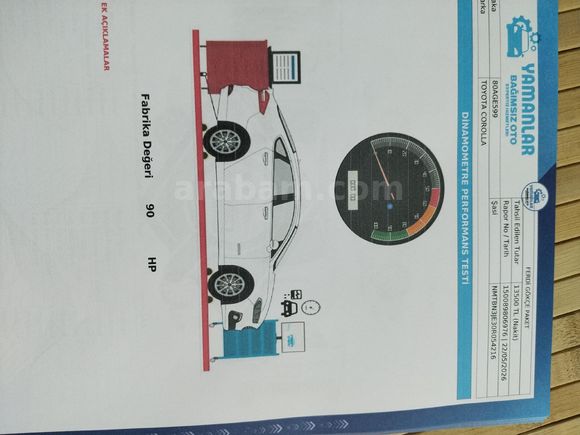 ACİLLLL. Toyota Corolla 1.4 D-4D Touch 2016 166.000 Km otomatik. ufak pazarlikli l