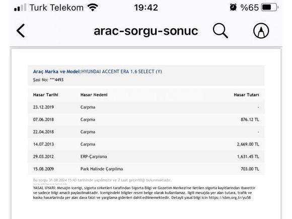 2009 ACCENT ERA 1.6 LPG'Lİ --TAKSİ ÇIKMASI DEĞİLDİR