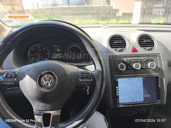 Sahibinden Volkswagen Caddy 1.6 TDI Trendline 2012 Model  307.000 km Beyaz
