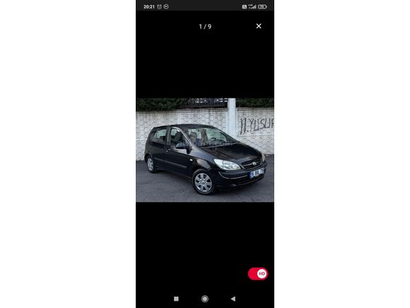 Sahibinden Hyundai Getz 1.5 CRDi VGT 2006 Model