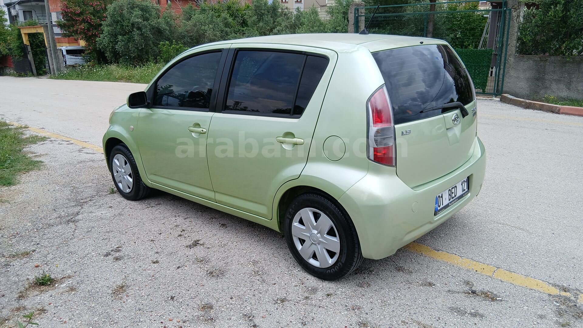 Sahibinden Daihatsu Sirion 1.3 Sporty 2006 Model Adana 131.000 km Yeşil (metalik) 7