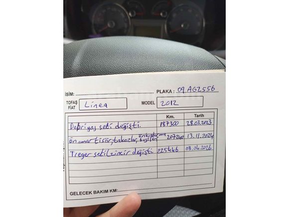 Sahibinden Fiat Linea 1.3 Multijet Active Plus 2012 Model 