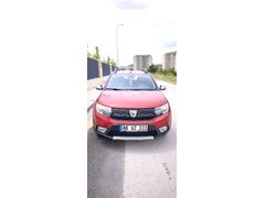 Temiz düşük km otomatik Dacia Sandero 1.5 dCi Stepway 2017 Model