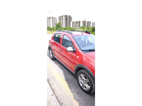 Temiz düşük km otomatik Dacia Sandero 1.5 dCi Stepway 2017 Model